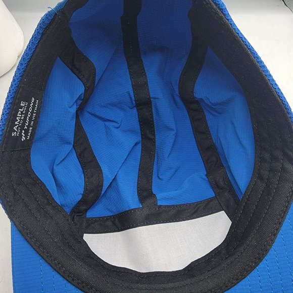 Fox Racing Sample Blue Athletic Hat Outdoors Casual Lightweight Comfort - Picture 7 of 10